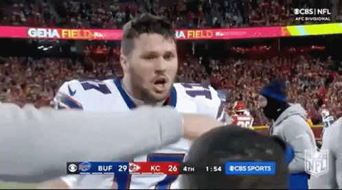 Man In Football Uniform GIF