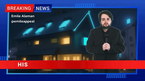 Man in Front of Building Historic Low Humor Level Found