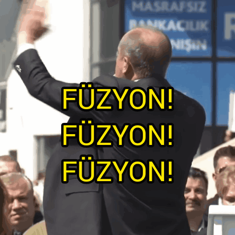 Man In Front Of Sign Saying Masrafsiz GIF