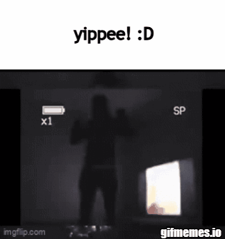 Man in Front of Window Yippee :D