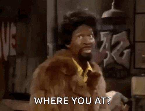 Man in Fur Coat Asking Where You Are