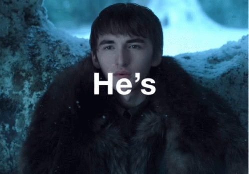 Man in Fur Coat Saying He's