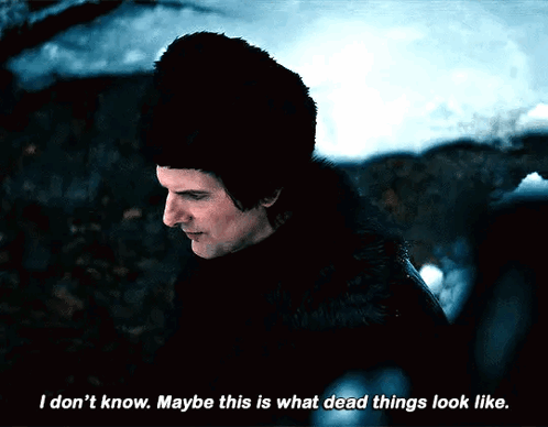 Man in Fur Hat Says I Don't Know