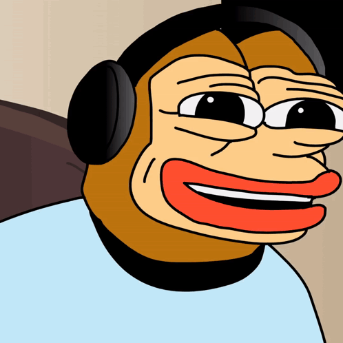 Man In Glasses And Black Shirt Holding Fist Up GIF