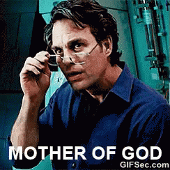 Man in Glasses and Blue Shirt Mother of God