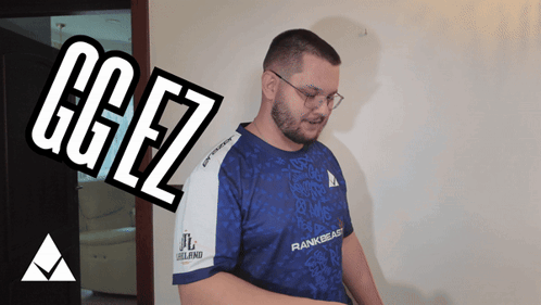 Man in Glasses and Blue Shirt Saying Rankbeast