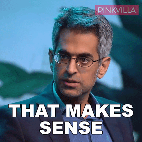Man in Glasses Says That Makes Sense Pinkvilla