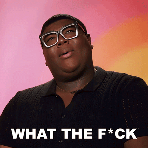 Man in Glasses Says What the F*ck