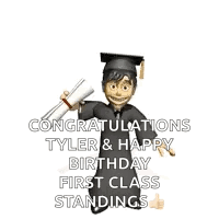 Man in Graduation Cap and Gown Holding Diploma