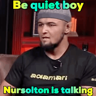 Man in Gray Hat and Black Shirt Be Quiet Boy Nursolton Is Talking