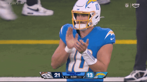 Man In Green And Black Yeti Jersey GIF