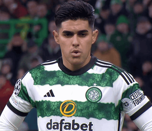 Man in Green and White Jersey with Dafabet