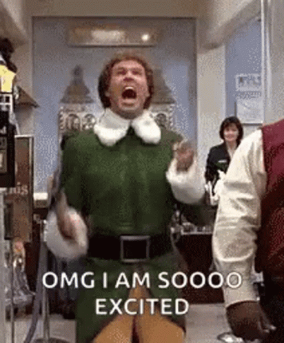 Man in Green Elf Costume Screaming