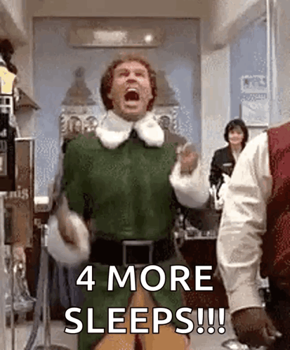 Man In Green Elf Costume Screaming GIF