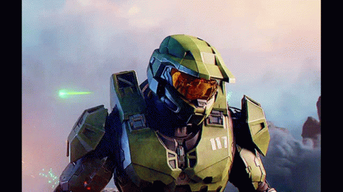 Man In Green Helmet Number 117 GIF