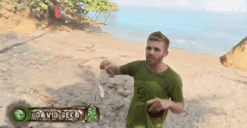 Man in Green Shirt David Seco