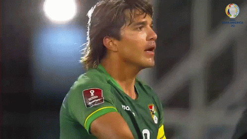 Man in Green Shirt with Number 8