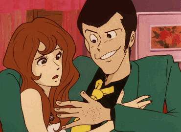 Man In Green Suit Hugging Woman GIF