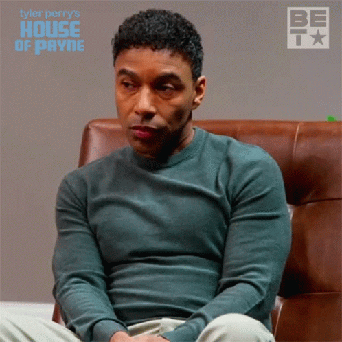 Man In Green Sweater House Of Payne Logo GIF