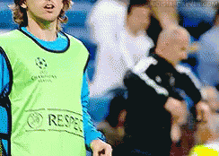 Man In Green Vest Saying Respect GIF