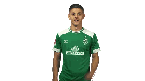 Man in Green Wiesenhof Shirt