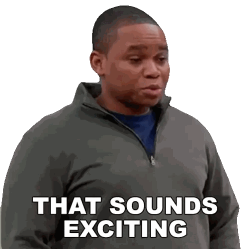 Man in Grey Jacket Saying Exciting