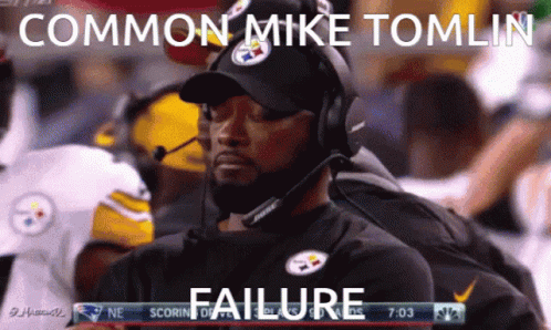 Man in Hat and Headphones Common Mike Tomlin Failure
