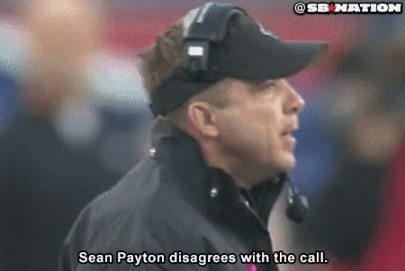 Man in Hat and Headphones Saying Sean Payton Disagrees