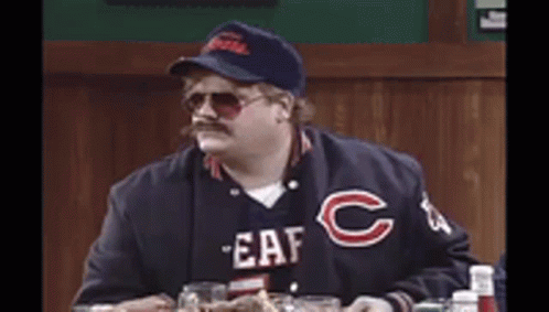 Man In Hat And Jacket Saying EAF GIF