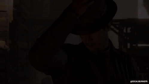 Man in Hat and Leather Jacket #Excaliburnefr