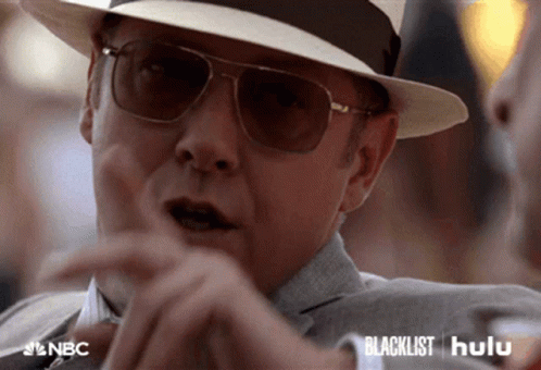 Man in Hat and Sunglasses Blacklist