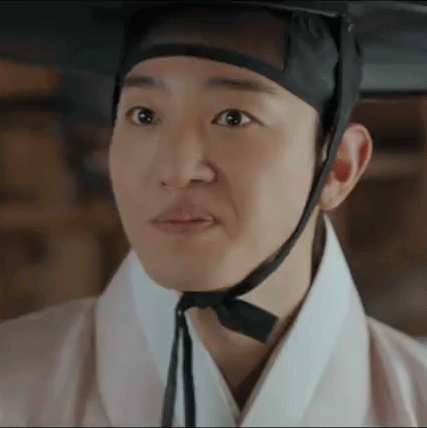 Man In Hat And Traditional Korean Dress GIF