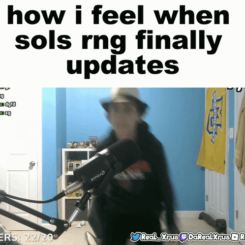 Man in Hat at Microphone How I Feel