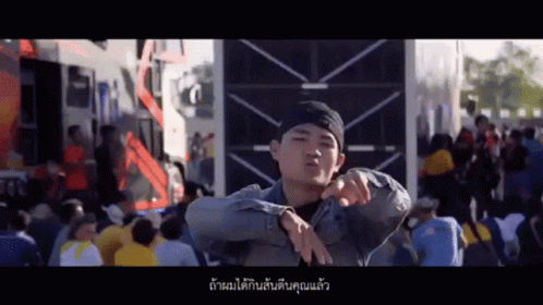 Man in Hat Dancing