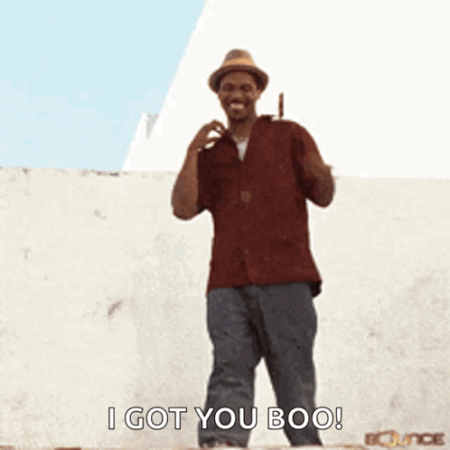 Man in Hat Dancing I Got You Boo