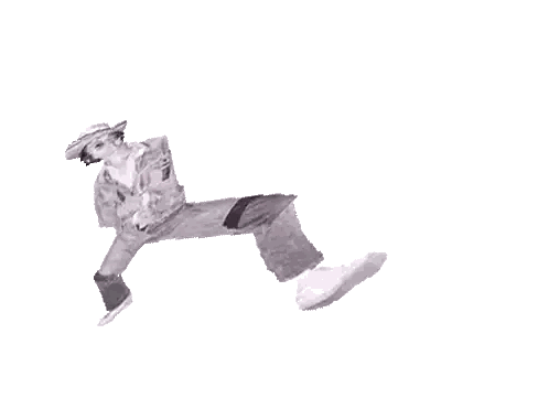 Man in Hat Dancing