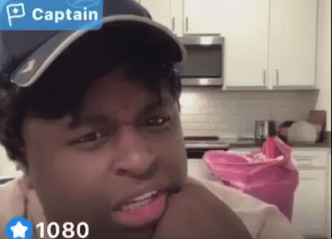 Man in Hat Saying Captain