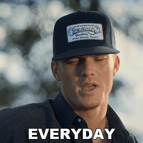 Man In Hat Saying Cheatham St GIF