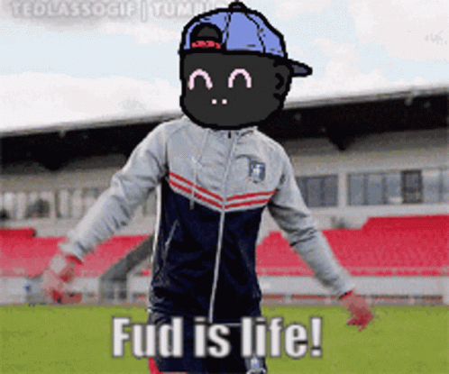 Man in Hat Saying Fud Is Life