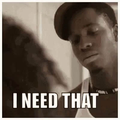 Man in Hat Saying I Need That
