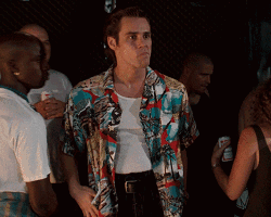 Man in Hawaiian Shirt