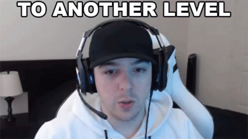 Man in Headphones and Hat To Another Level