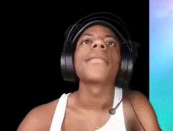 Man in Headphones and Helmet Making Funny Face