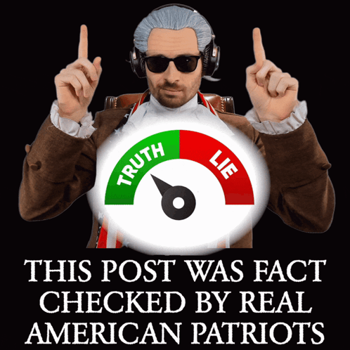 Man In Headphones And Sunglasses With Truth And Lie Gauge GIF