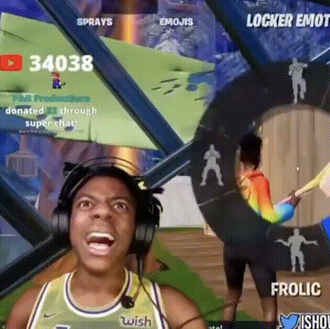 Man In Headphones Playing Video Game Making Face GIF