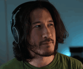 Man in Headphones Saying Can't Tell a Story