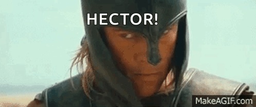 Man In Hector Helmet GIF