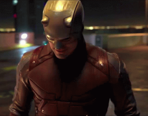 Man in Helmet and Leather Jacket
