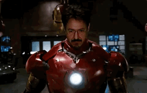 Man In Helmet And Red Suit GIF