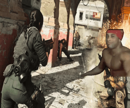 Man In Helmet MKI GIF